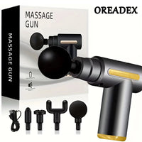 Mini massage gun in carry case