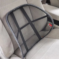 Mesh lumbar cushion side profile