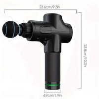 Deep tissue massage gun in carry case