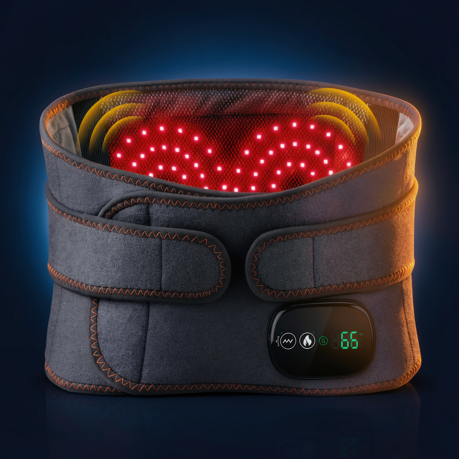 Heated Back & Waist Massage Belt