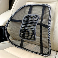DorsivaRelief breathable mesh lumbar cushion for car and office