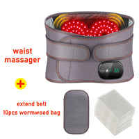 Heated waist belt rear view