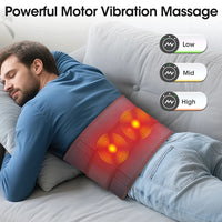 Heated waist belt heating zone detail