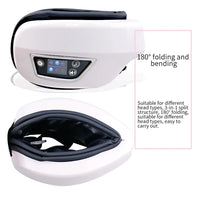Eye massager worn as a sleep mask