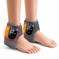 Heated ankle wrap fabric detail