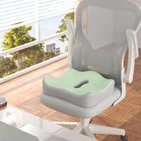 Lumbar cushion in grey