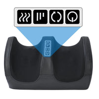 Shiatsu foot massager removable cover