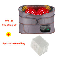 Heated waist belt breathable inner lining