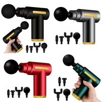 Mini massage gun control button and indicator