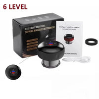 Cupping massager side profile