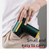 Mini massage gun in green
