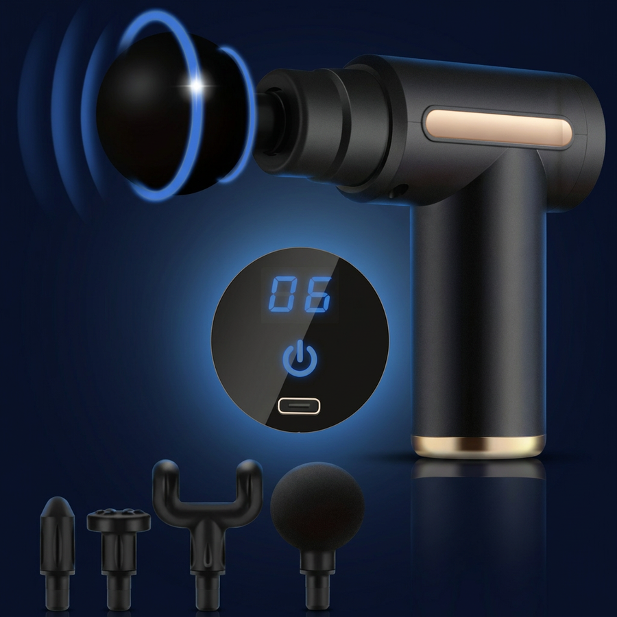 Deep Tissue Massage Gun — 30-Speed