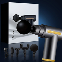 Deep tissue massage gun attachment heads