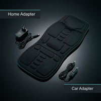 What's included: full-back heated massage cushion with home and car adapters